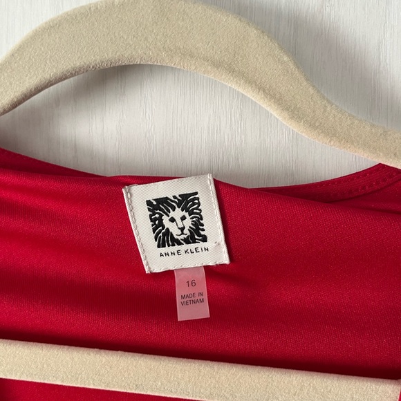 Anne Klein Holiday Cocktail Length Dress Size 16 Rhinestone ๐ฅ๐
๐ฝ - Picture 3 of 4